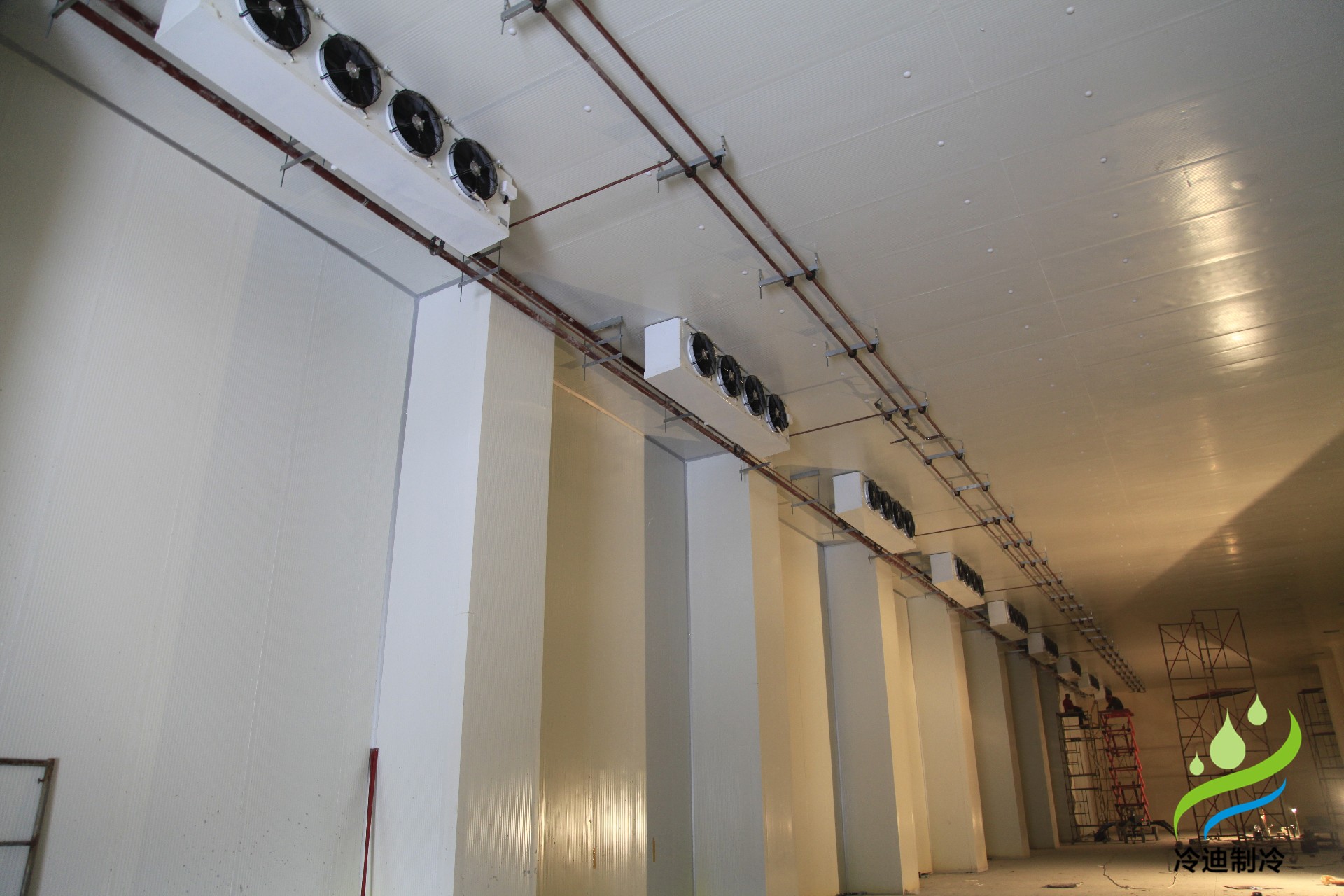 大型物流噴涂土建冷庫